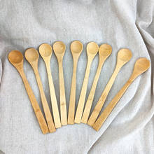 Cuchara de madera de bambú para cocina, utensilio de cocina, herramienta para sopa, cucharadita de Catering para niños, utensilios para sopa de arroz, gran oferta 2024 - compra barato