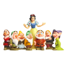 Cartooon-miniaturas de princesas para niños, figuras artesanales de resina, adorno de jardín, decoración del hogar, regalo, 8 unids/set por Set 2024 - compra barato