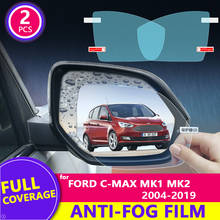Película de espejo retrovisor para Ford c-max MK1/MK2 2004 - 2019 2016 2017 2018, HD, antiniebla, a prueba de lluvia, accesorios para coche 2024 - compra barato