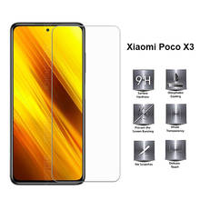 Tempered Glass For Ksiomi Xiami Xiaomi Poco X3 NFC Screen Protector Protective Glass on cristal xiaomi poco x3 Pelicula de vidro 2024 - buy cheap