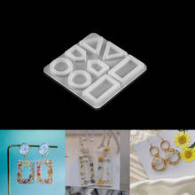 Earrings Resin Mold Handmade Dangle earrings Silicone Mold UV Epoxy Moulds For DIY Jewelry Making Tools 2024 - buy cheap