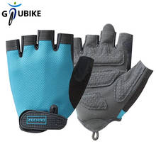 GTUBIKE-guantes gruesos antideslizantes para ciclismo, guantes deportivos con correa de liberación rápida, de malla transpirable, respetuosos con la piel 2024 - compra barato