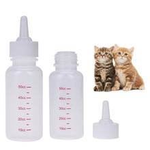 50ml Puppy Kitten Feeding Bottle Pet Dog Cat Transparent Silicone  Water Milk Feeder Newborn Cat Drinking Bottle 2024 - buy cheap