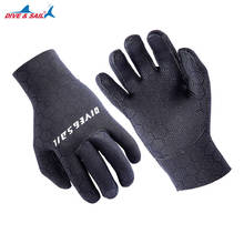 3 мм Неопреновые теплые перчатки для подводного плавания для мужчин и женщин, перчатки для подводного плавания, подводной охоты, виндсерфинга, плавания, против царапин 2024 - купить недорого