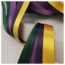 20M 38mm Color Safety Ribbon Belt Bag Webbing Nylon Ribbon Knapsack Strapping Sewing Bag Belt Accessories noen eubanks 2024 - buy cheap