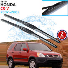 Car Wiper Blades for Honda CR-V CRV MK2 2002~2005 RD4~RD9 Front Window Windscreen Windshield Brushes Car Accessories Stickers 2024 - buy cheap