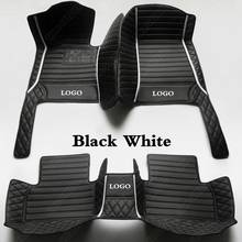 Водонепроницаемые автомобильные коврики для FIAT Bravo 2008-2012 Седан кожаные для любой погоды противоскользящие автомобильные коврики подкладки для ног Аксессуары 2024 - купить недорого