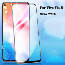 Vidrio templado con pegamento completo 3D para Vivo Y51S, Protector de pantalla, película a prueba de explosiones 9H, 2 uds. 2024 - compra barato