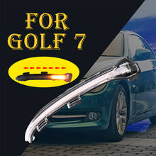 Leepee-luz led indicadora de seta para carros, para golf 7 w204 w205 q5 a4, lâmpada para espelho retrovisor 2024 - compre barato