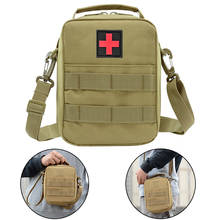 Тактическая медицинская сумка для хранения аптечка для лекарств на открытом воздухе кемпинг медицинская сумка для выживания Аварийный набор дорожный набор 2024 - купить недорого