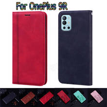 Funda abatible para OnePlus 9R, carcasa protectora para teléfono, Cartera de cuero, soporte para libro, Funda para OnePlus 9 R 2024 - compra barato