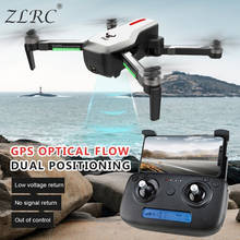 Zlrc-mini drone sg906, com câmera, gps, 5g, wi-fi, fpv, 4k, sem escova, dobrável, selfie, x202, rc, drone, câmera hd, vs b4w 2024 - compre barato