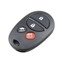 4 botões keyless entrada remoto carro chave fob para toyota avalon solara 2005 2006 87he 2024 - compre barato