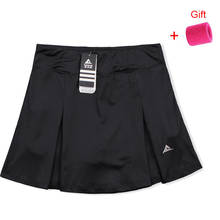 Women's Quick Dry Half-length Sports Net Badminton Front Rear Slit Pleated Skirt Running Breathable  Absorption 2024 - buy cheap