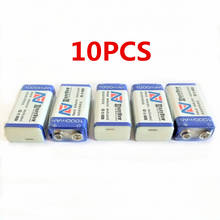 Batería recargable USB de iones de litio para niños, 1000mAh, 9V, 10 unids/lote, Envío Gratis 2024 - compra barato