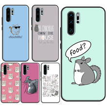 Cute Cartoon Chinchilla Case For Huawei P30 P40 P20 Pro Mate 20 10 Lite Honor 10i 20 9 8X P Smart 2019 Z Nova 5T 2024 - compra barato