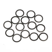 50pcs 5mm 5.2mm ID Graphite nylon gasket black plastic washers ultra-thin gaskets flat washer pad 8mm-14mm OD 2024 - buy cheap