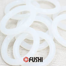 CS1.2mm Silicone O RING OD 5/5.5/6/6.5/8/10/12/13/14x1.2mm 100PCS O-Ring VMQ Gasket seal Thickness 1.2mm ORing White Red Rubber 2024 - buy cheap