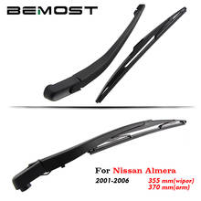 BEMOST Car Rear Windshield Wiper Arm Blade Brushes For Nissan Almera Hatchback 2001 To 2006 Windscreen Washer Auto Accessories 2024 - buy cheap