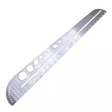 Multifunctional Stainless Steel Angle Protractor Ruler Degree Measuring Tool 2024 - buy cheap