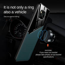 Funda de cuero magnética para teléfono Xiaomi Poco F3, carcasa de plexiglás a prueba de golpes para coche, 6,67" 2024 - compra barato