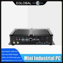 Mini PC Industrial X86 Sin ventilador, de i5-8250U i7-8565U, 7x24, funciona con 2 x RS232, HDMI, VGA, 1 x Lan, 7 x WiFi USB, ordenador Itx de aluminio resistente 2024 - compra barato