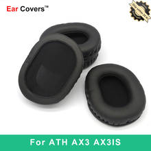 Almohadillas para auriculares Audio Technica ATH-AX3, almohadillas de repuesto para auriculares, de cuero PU, ATH-AX3IS 2024 - compra barato