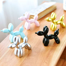 Balloon Dog Sculpture Resin Home Decor Crafts Home Desktop Ornament Cake Dessert Decoration Dog Figurine 9*3.5*7.5cm 2024 - buy cheap