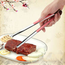 Нержавеющая сталь пищевой зажим кухонные инструменты для выпечки хлебный зажим для решетки-гриль зажимы для стейка зажимы для мяса на гриле еда сервировочная посуда Tong 2024 - купить недорого