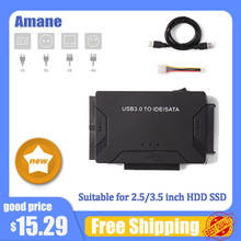 Адаптер SATA-USB IDE, кабель USB 3,0 2,0 Sata 3 для жестких дисков 2,5 3,5, HDD SSD конвертер, адаптер IDE SATA, Прямая поставка 2024 - купить недорого