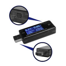 Voltímetro USB 11 en 1, amperímetro de resistencia interna/potencia/voltaje/corriente/sincronización/retardo/medidor de capacidad de voltaje de corriente de vatios 2024 - compra barato