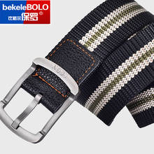 Bekele bolo Men Canvas Belt Adjustable Army Belt For Trousers Outdoor Nylon Tactical Belts Metal Buckle Military Waist Belt 2024 - buy cheap