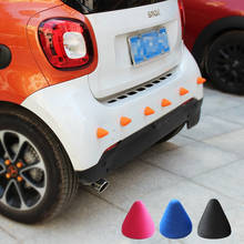2pcs Anti-collision protection tail car 3D stereo sticker For smart Fortwo 453 451 anti-track car shape small thorn accessories 2024 - buy cheap