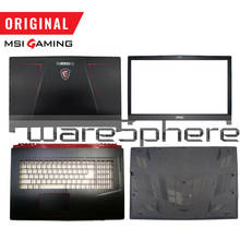 Новый оригинал для MSI GE73VR 17C7 LCD задняя крышка/передняя панель/Подставка для рук/нижний корпус/клавиатура с подсветкой США черный 2024 - купить недорого