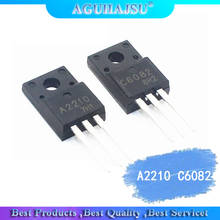 5PCS A2210 C6082 TO-220F 2SA2210 2SC6082 TO-220 novo original 2024 - compre barato