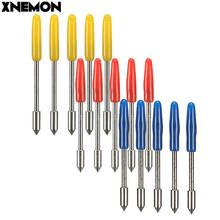 Xnemon lâminas de corte para máquina de gravura, 5 peças para graphtec cb09 cortador de vinil cabo diâmetro: 1mm comprimento médio: 20mm 2024 - compre barato