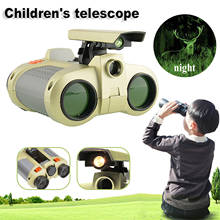 Telescopio Binocular de visión nocturna para niños y niñas, binoculares de alcance 4x30, regalo de cumpleaños, juguete para jugar al aire libre 2024 - compra barato