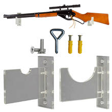 Soporte de apoyo acrílico para Rifles, organizador seguro para armas, soporte de almacenamiento, solución de exhibición 2024 - compra barato