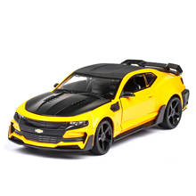 Diecast 1:24 for Chevrolet Camaro Toy Car Alloy Sports Car Model Kids Toy Boys Cars Machine Toy 2024 - buy cheap