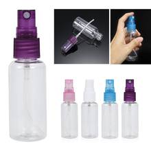 2PCS 60ml Portable Outdoor Clear Travel Liquid Empty Spray Bottle Container Refillable Plastic Makeup Spray Bottles Random Color 2024 - buy cheap