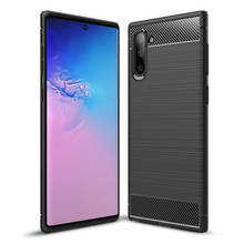 For Samsung Note10 Soft Back Case Safe Shockproof Silicone Phone Shell Cover for Samsung Galaxy note10 pro Full Protective Case 2024 - buy cheap