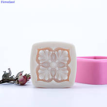 DIY Handmade Soap Mold Square Simple Flowers Silicone Mold Easy Release Stereo Silicone Mold Fondant Cake Mold Chocolate Mold 2024 - buy cheap