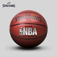 SPALDING-balón de baloncesto ORIGINAL para hombre, talla oficial y peso 7 #, material PU, para interior y exterior, 74-608Y 2024 - compra barato