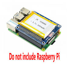 Крышка для литий-полимерного аккумулятора Raspberry Pi, выход 5 В, быстрая зарядка, для Raspberry Pi Zero 3B 4B 2024 - купить недорого