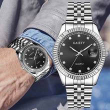 Relógios masculinos quartz, modelo esportivo com strass de marca famosa e luxuosa 2024 - compre barato