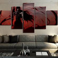 5 pçs não emoldurado pesadelo vermelho alvejante posters hd quadros da arte da parede da lona decoração acessórios sala de estar decoração casa pinturas 2024 - compre barato