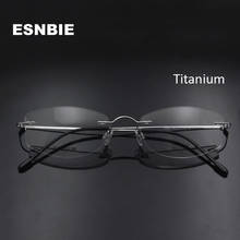 Flexible Titanium Eyeglass Frame Rimless Women Frameless Glasses Woman Ultralight Slim Ladies Cat Eye Frames Oculos De Grau 2024 - buy cheap