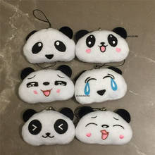 Muñeco de peluche de Panda de 6 caras, juguete de decoración colgante, llavero de regalo, 6CM 2024 - compra barato