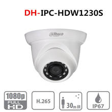 Dahua-cámara IP POE H.265, IPC-HDW1230S de red ocular IR, 2,8 MM, IR30M, DWDR, monitoreo de red múltiple, CMOS, 1080P, ONVIF 2024 - compra barato