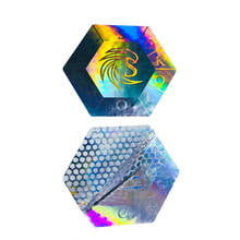 10000pcs Custom Made 3d Hologram Sticker Hot Stamping Holographic Film Brand Mark Labels Laserable Seal Sticker 2024 - buy cheap